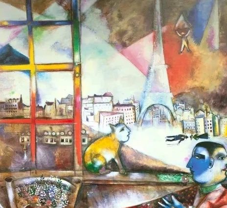 Paris Through the Window - Solomon R. Guggenheim