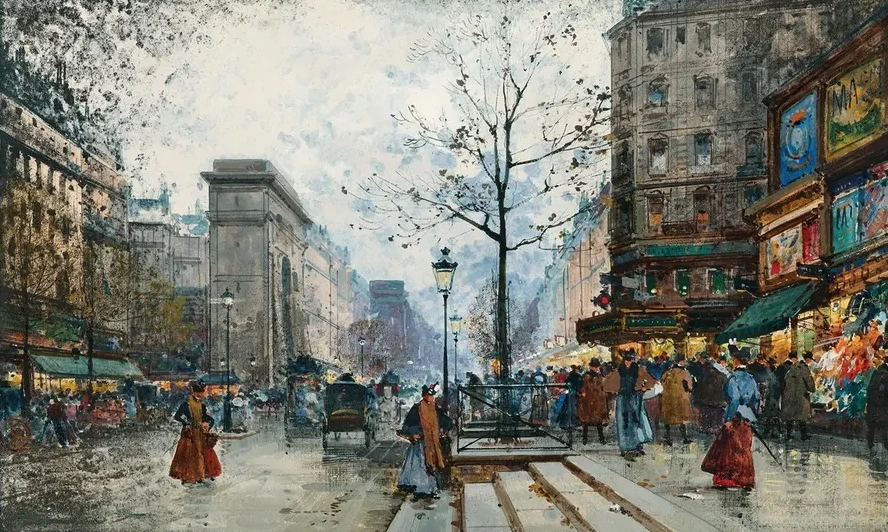 Paris, La Porte Saint - Denis