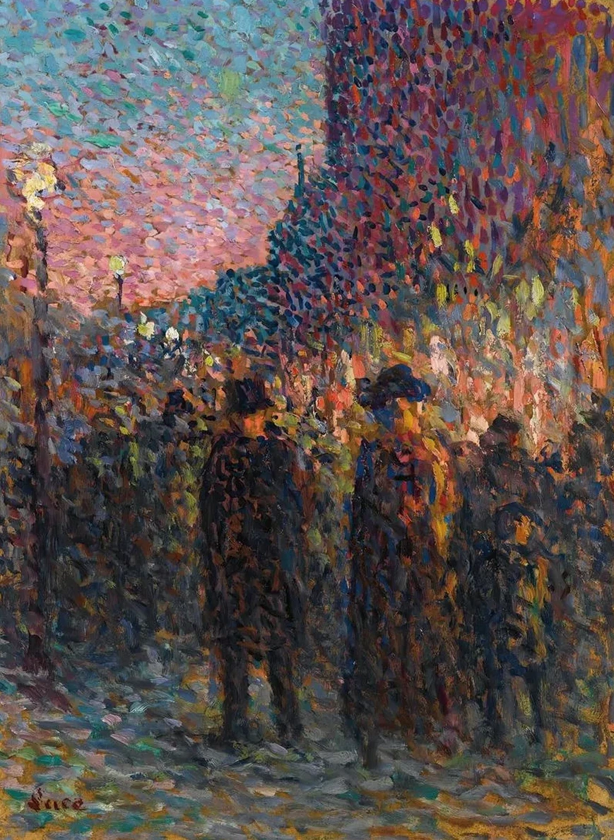 Paris, Les Boulevards, La Nuit
