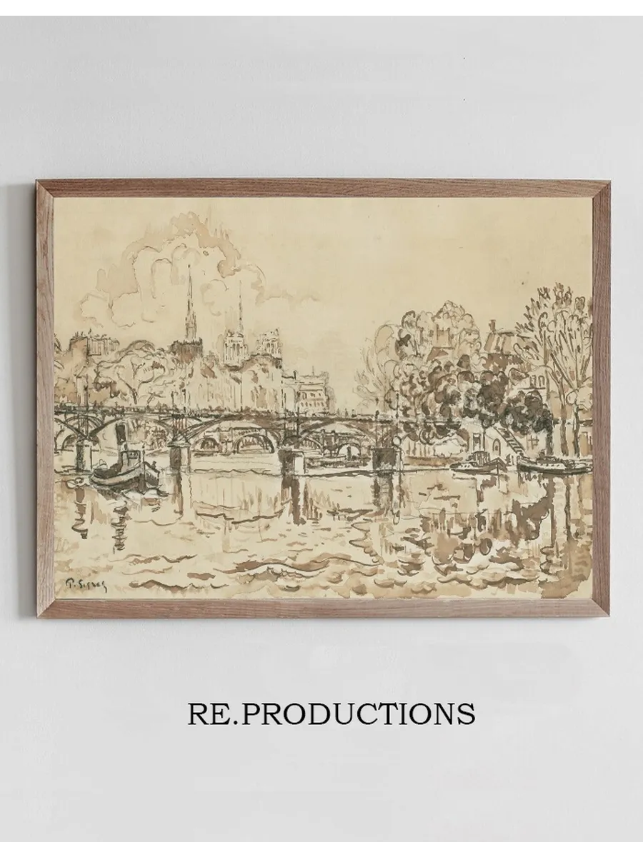 Paris. la Passerelle Des Arts