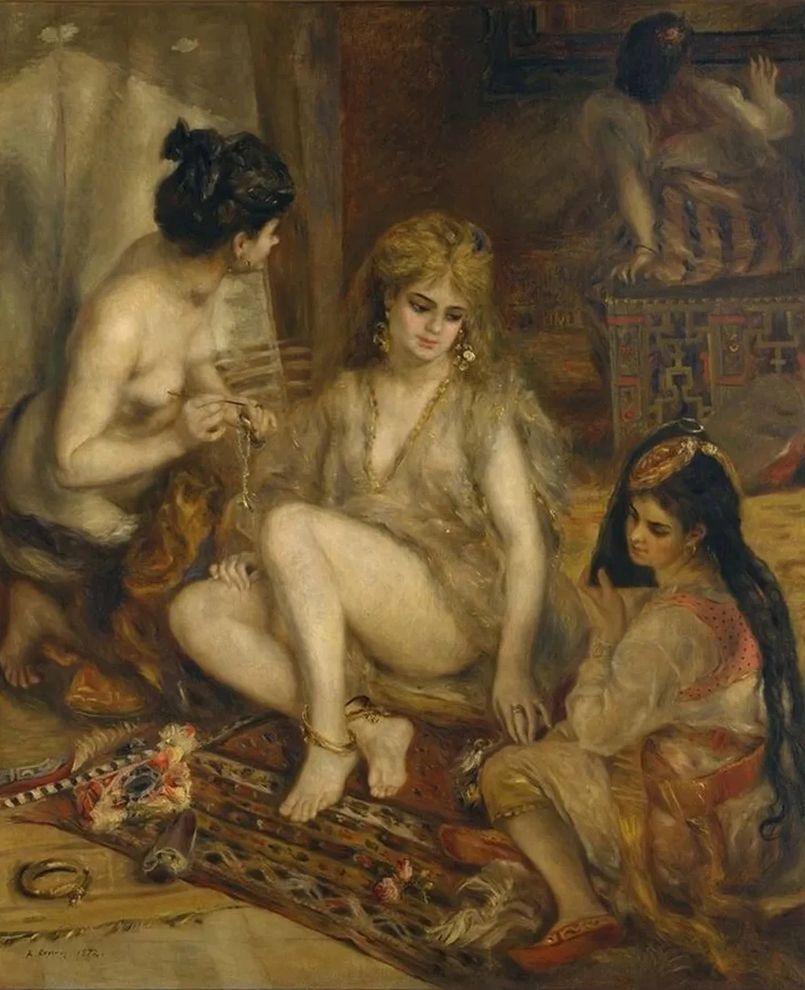 Parisiennes in Algerian Costume or Harem