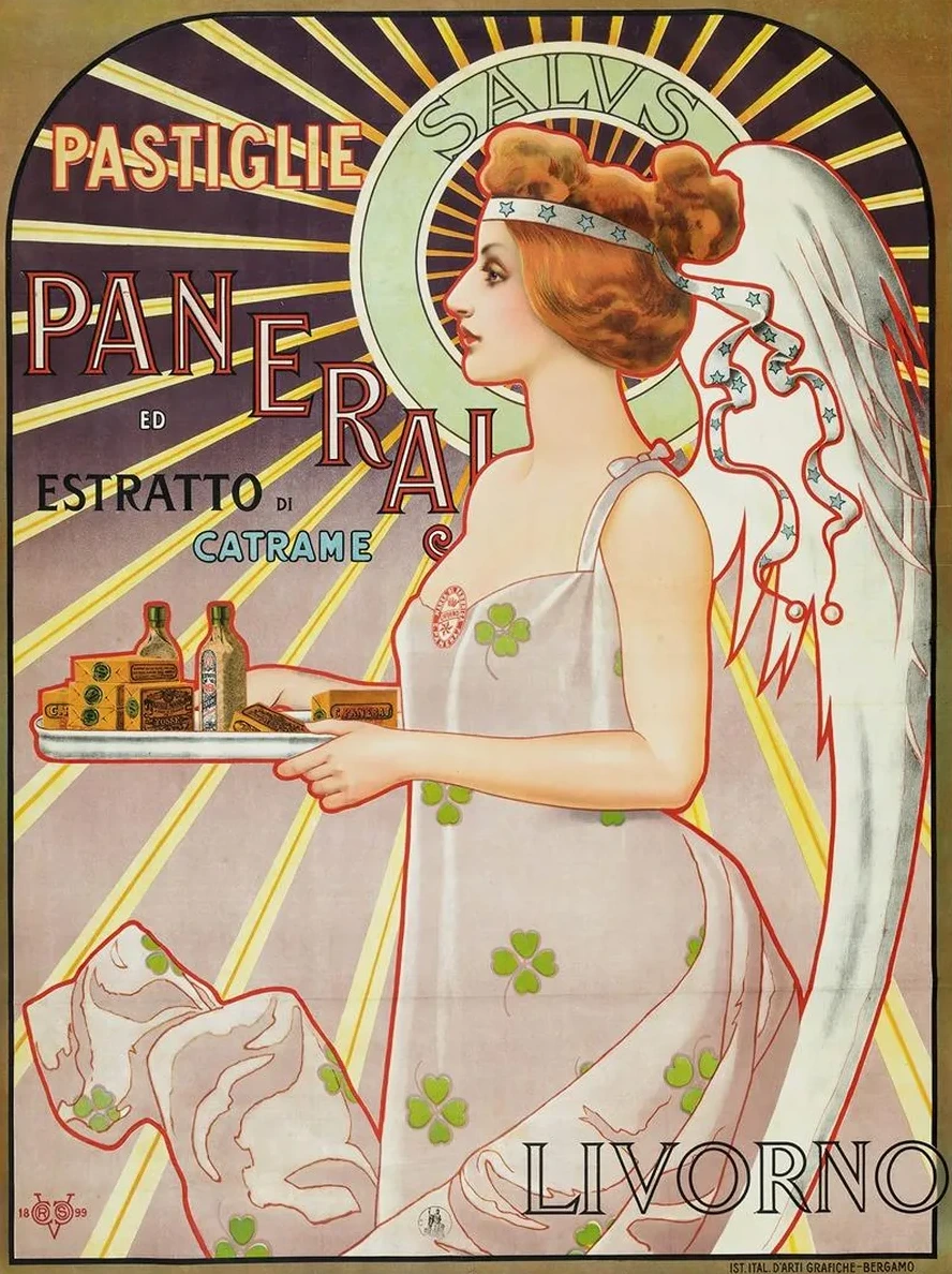 Pastiglie Paneraj Ed Estratto Di Catrame, Livorno