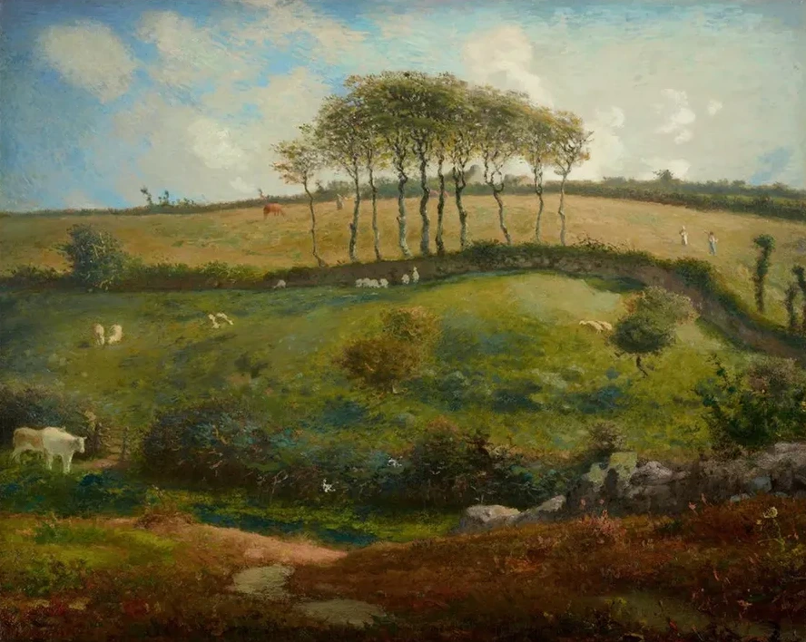 Pasture Near Cherbourg (normandy)