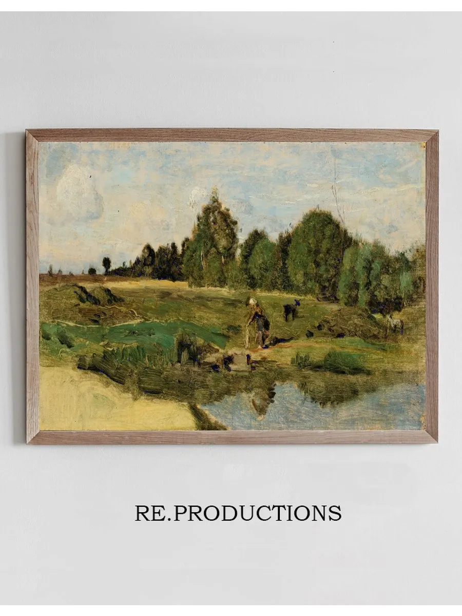 Pastures In The Sarthe
