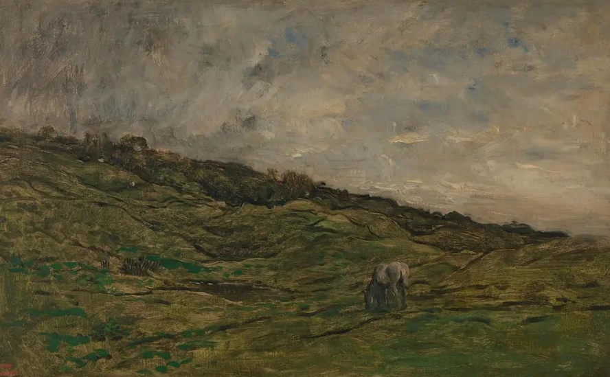 Pastures at Graves Near Villerville (normandy)