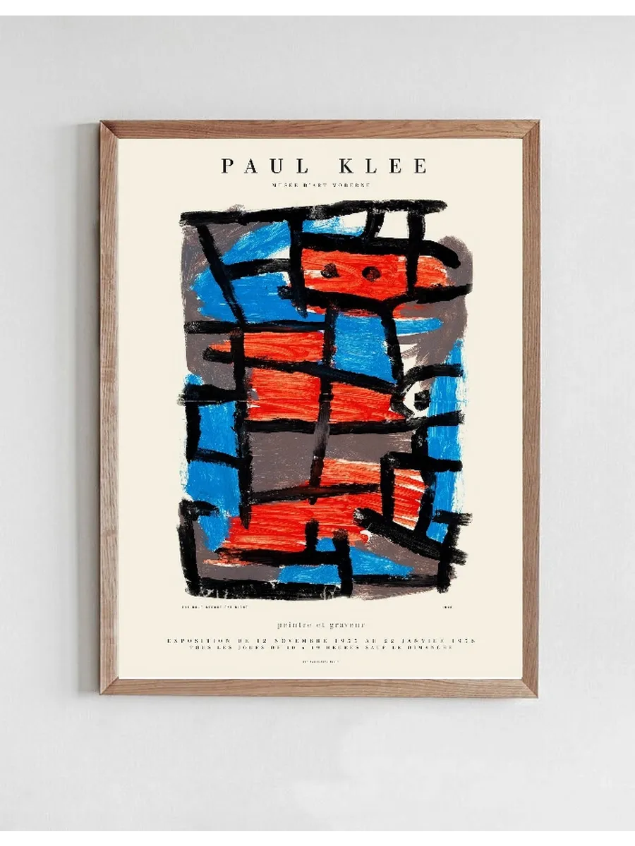 Paul Klee - the Hour Before One Night