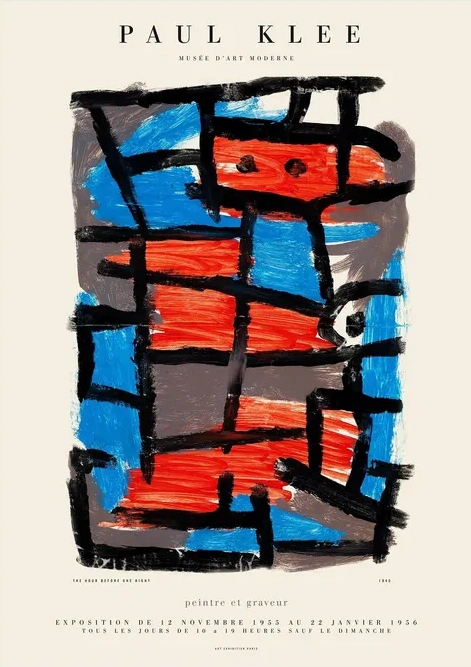 Paul Klee - the Hour Before One Night