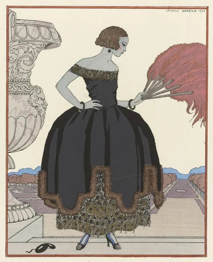 Pavane Robe du soir, de Worth