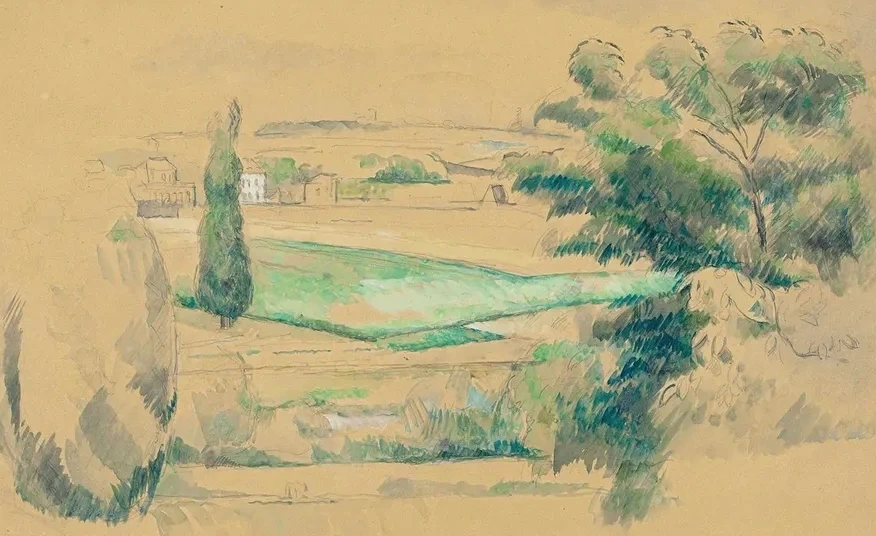 Paysage (environs de Melun)
