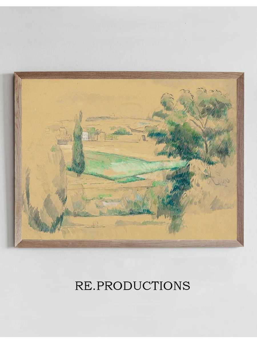 Paysage (environs de Melun)