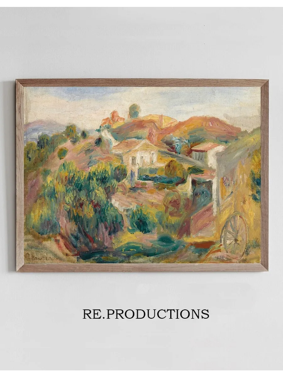 Paysage Avec Maisons
