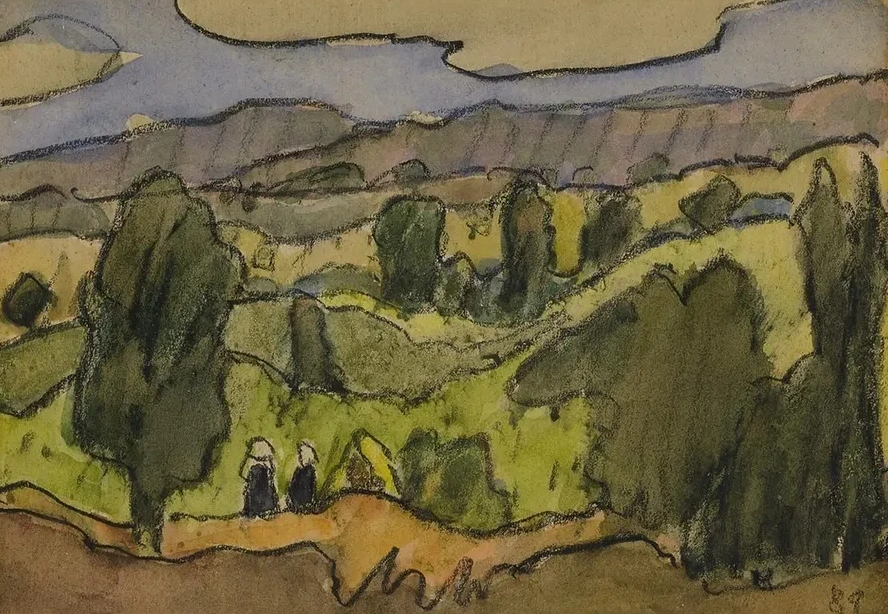 Paysage Aux Alentours de Pont Aven