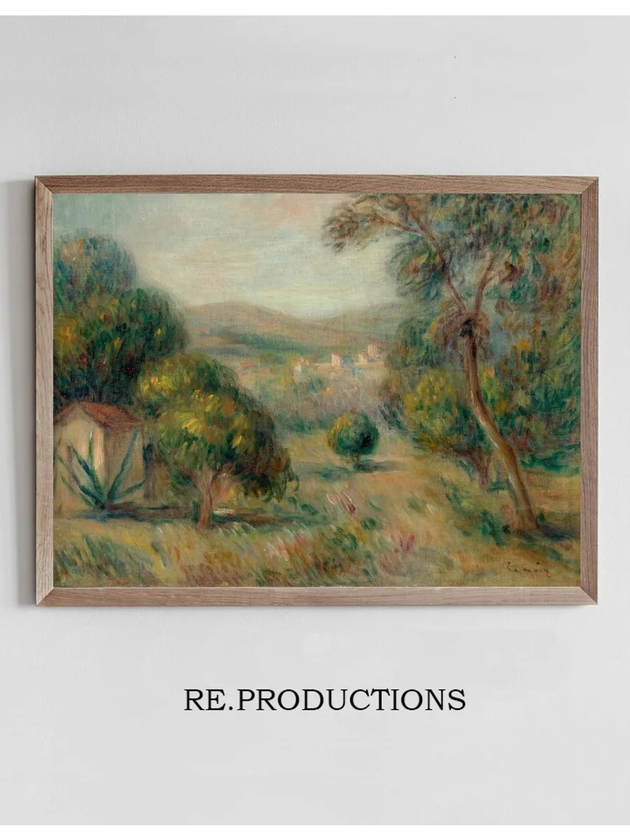Paysage Aux Oliviers