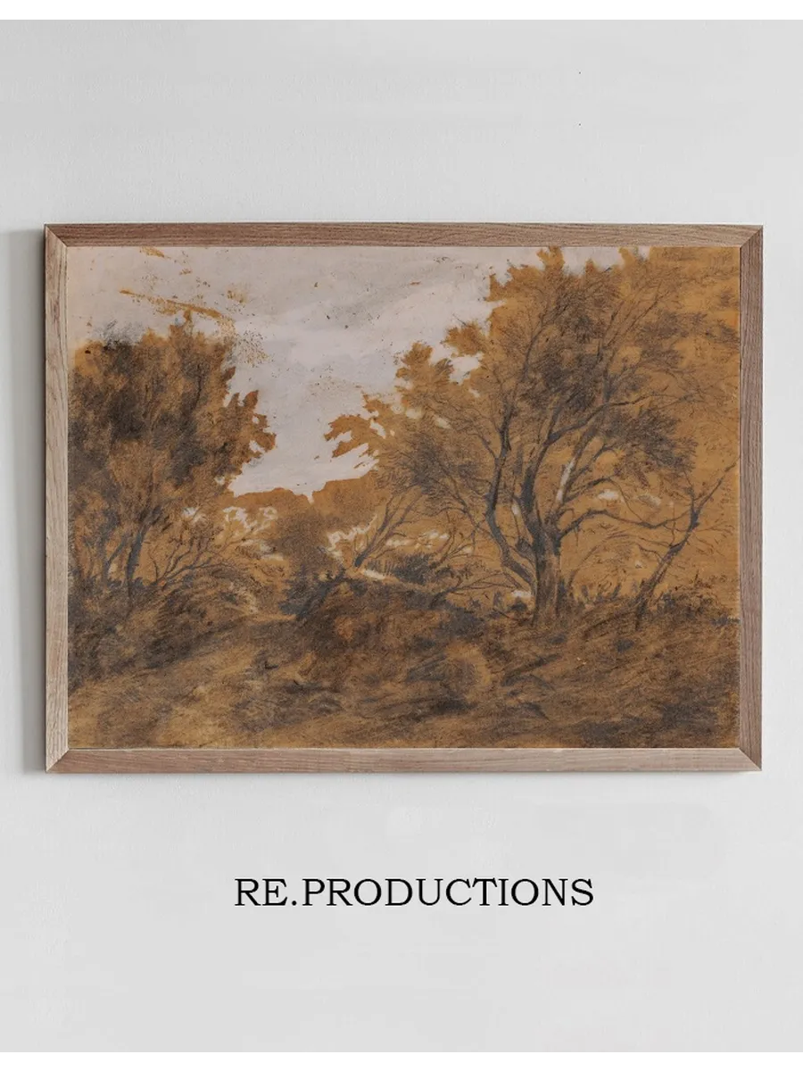 Paysage Bois, Coup de Vent