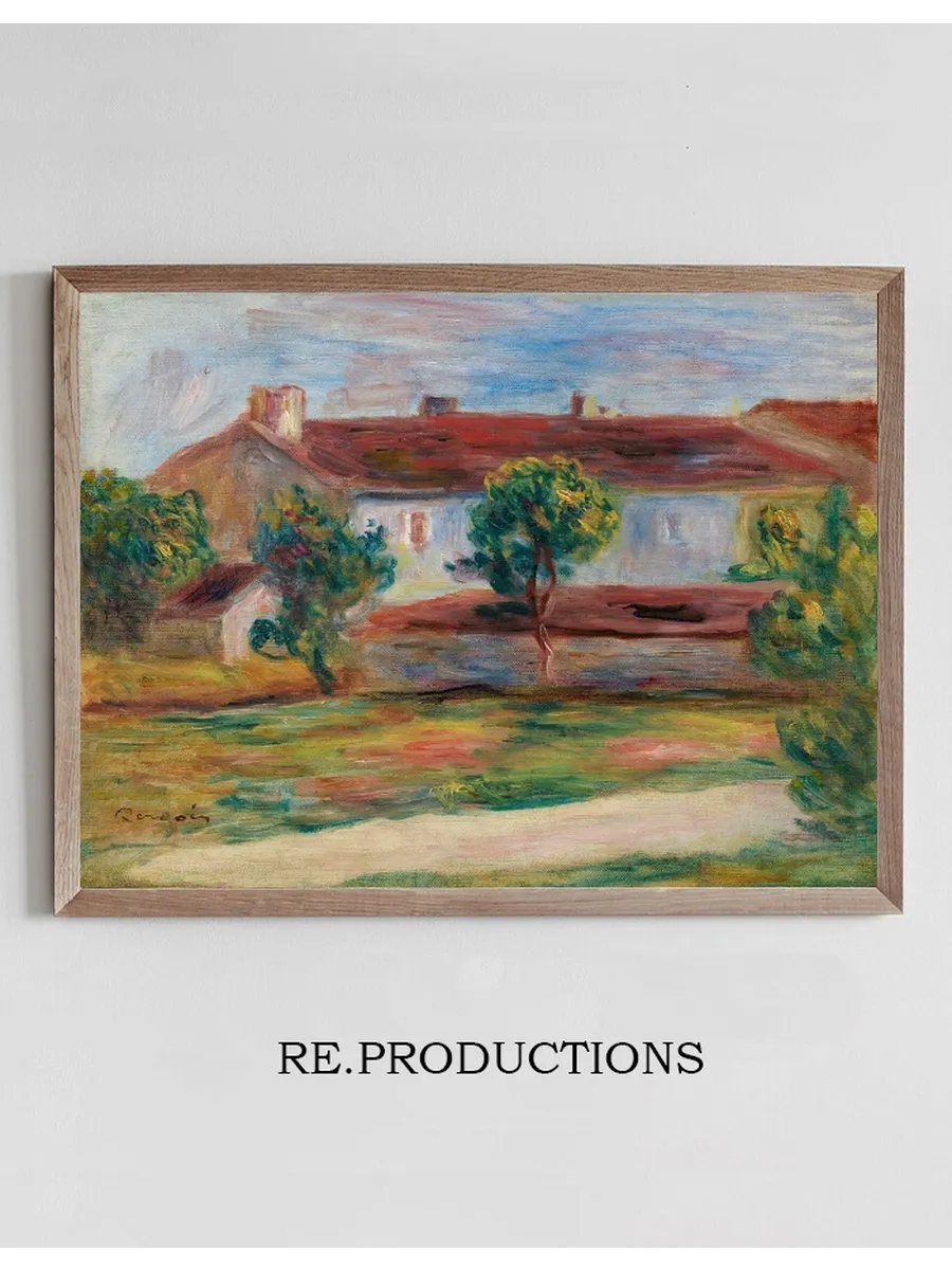 Paysage D Essoyes (paysage Avec Une Maison)