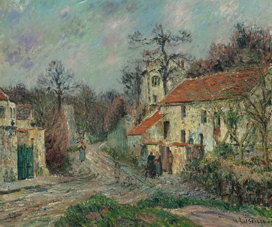 Paysage d Hiver Chaponval