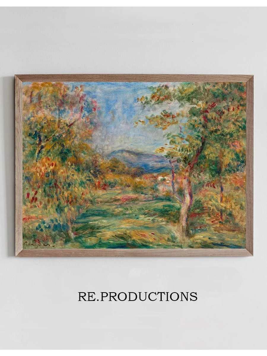 Paysage de Cagnes