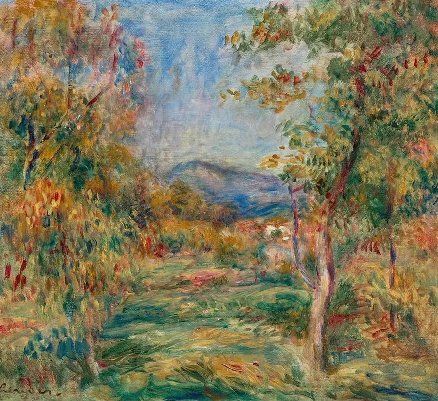 Paysage de Cagnes