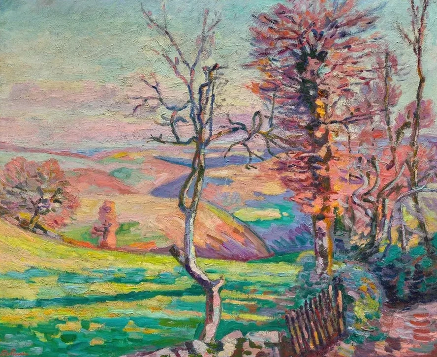 Paysage de Crozant, Creuse