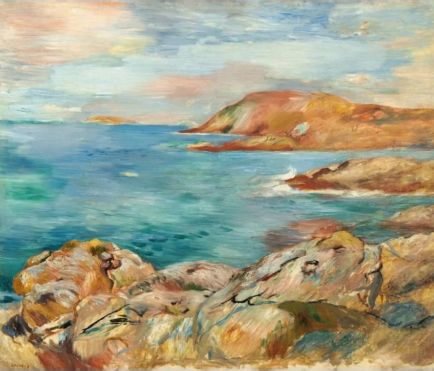Paysage de Bord de Mer