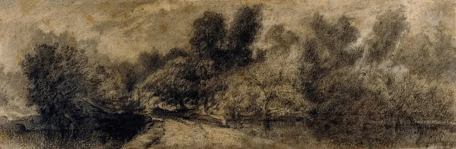 Paysage de Ville Avec Remparts