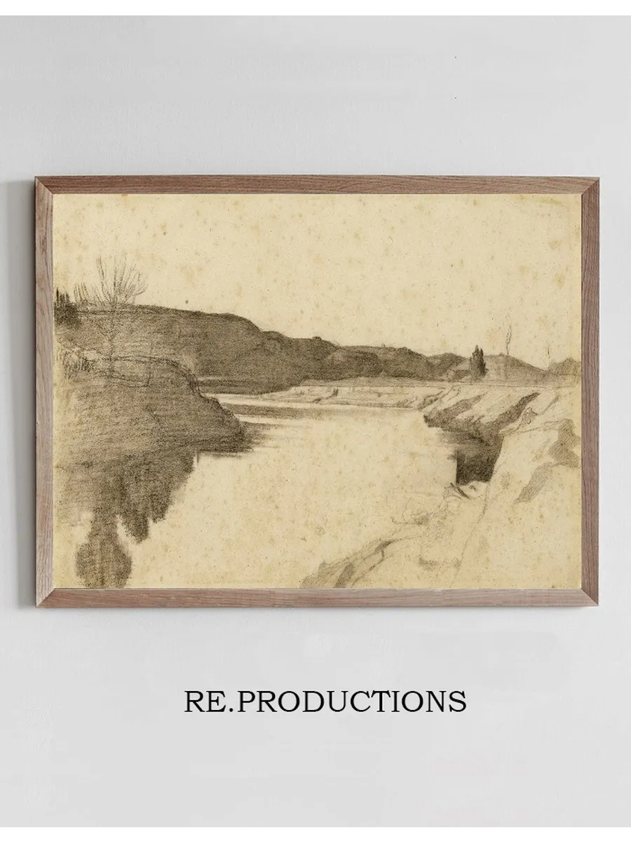 Paysage Des Bords du Tibre