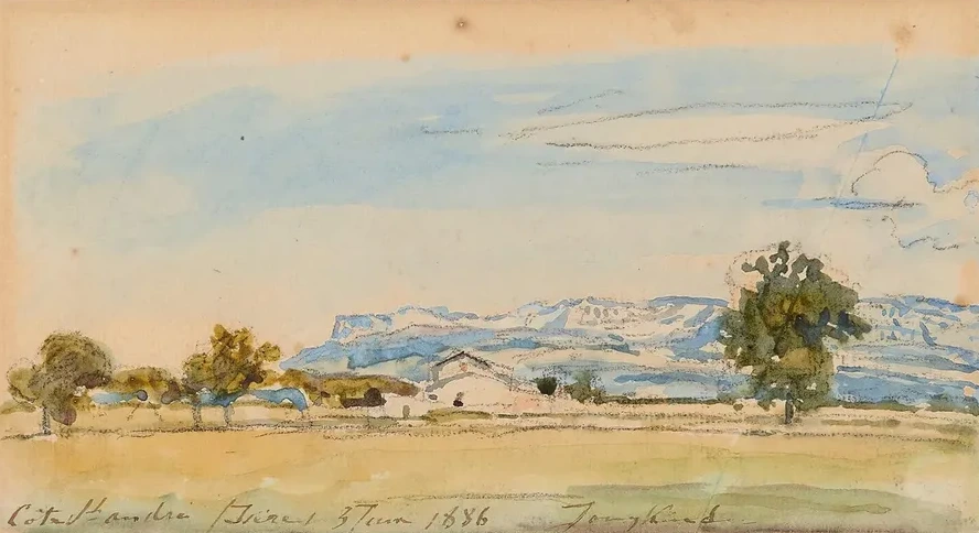 Paysage la C te Saint - Andr