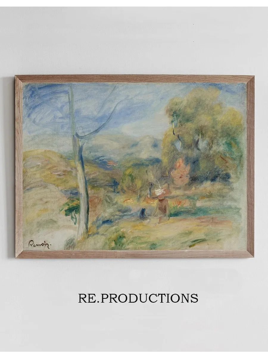 Paysage Pr's de Cagnes