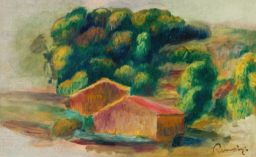 Paysage, Maisons