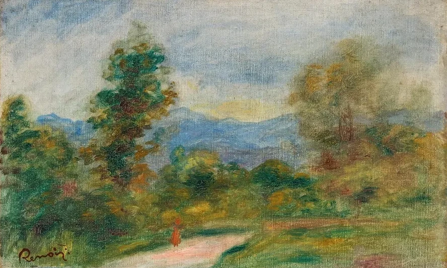 Paysage, la Route