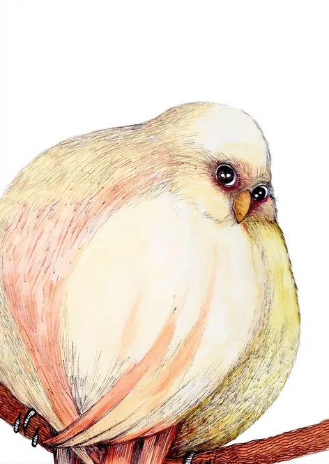 Peach Bird