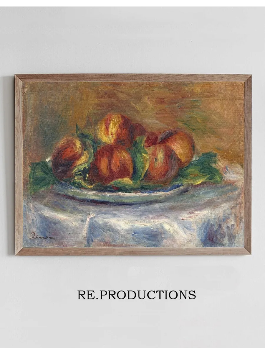 Peaches on a Plate