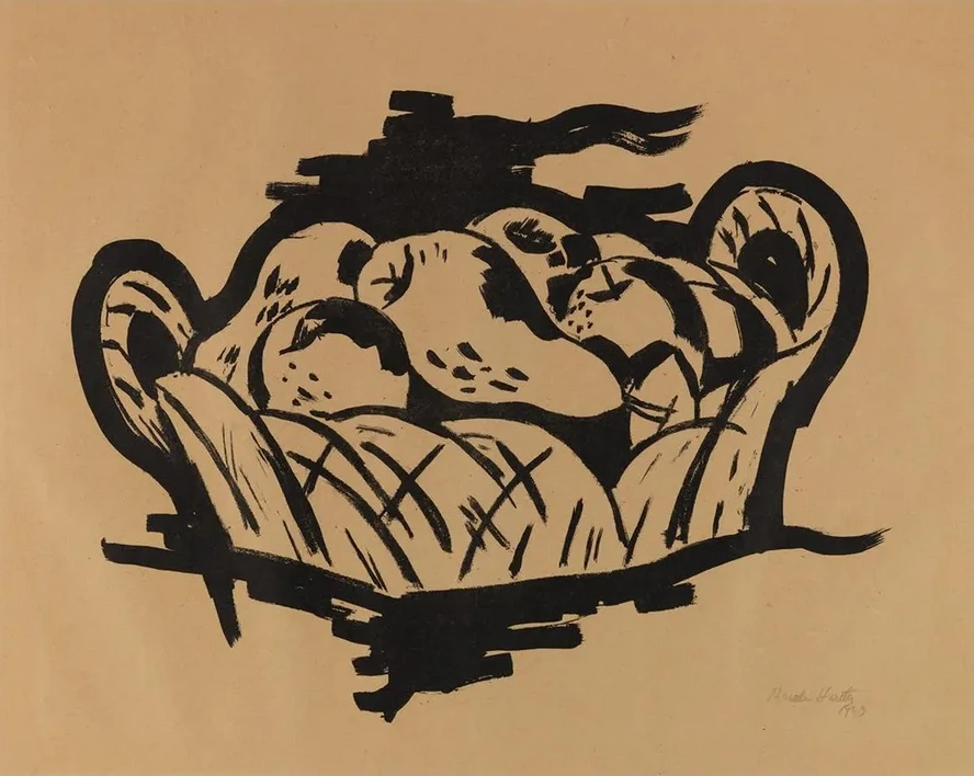 Pear in Basket