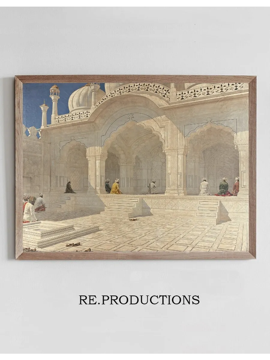 Pearl Mosque At Delhi