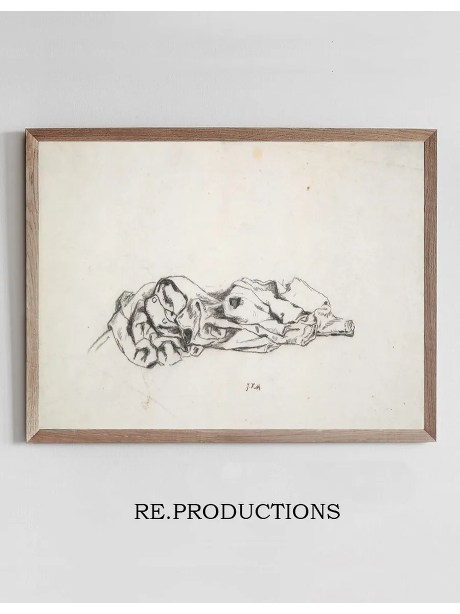 Peasant Clothes, Study for TheHarvesters