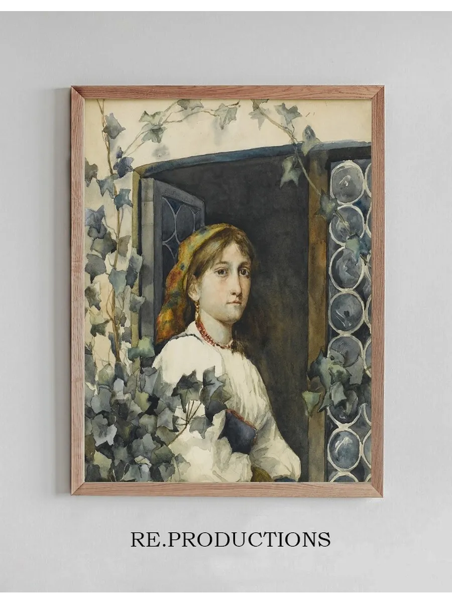 Peasant Girl in Window