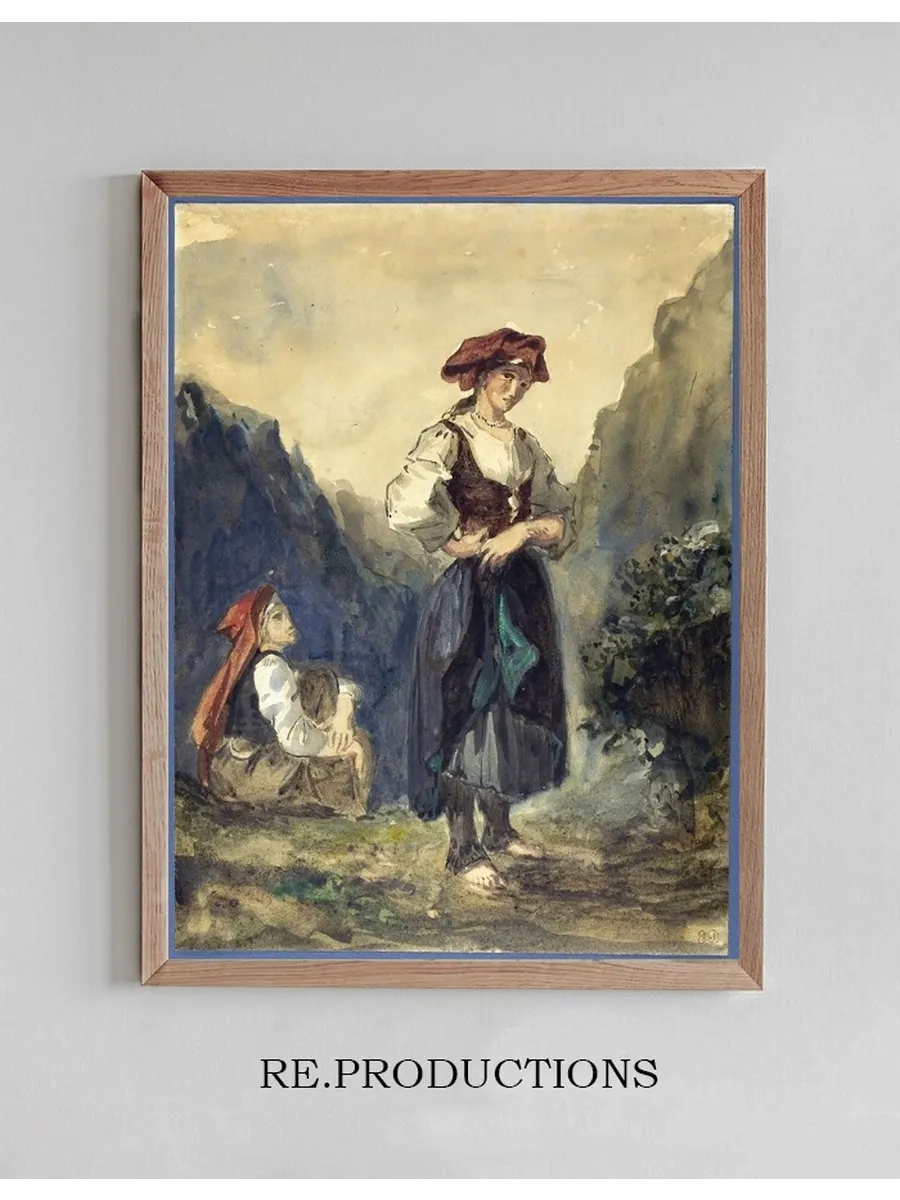 Peasant Women from the Region of the Eaux - Bonnes