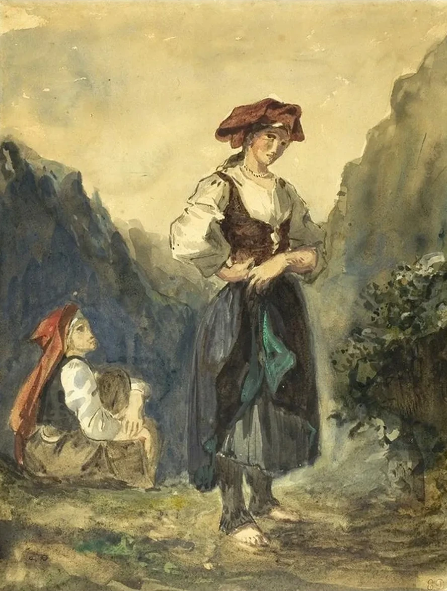 Peasant Women from the Region of the Eaux - Bonnes