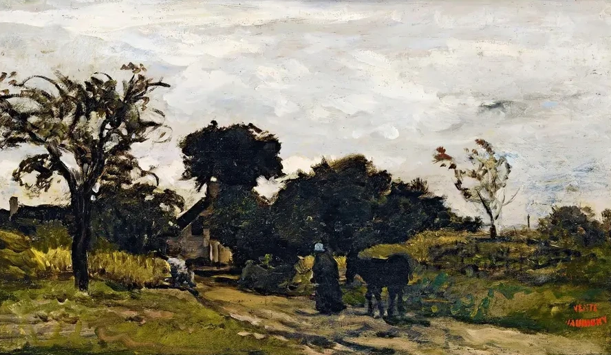 PeasantWoman On A Path