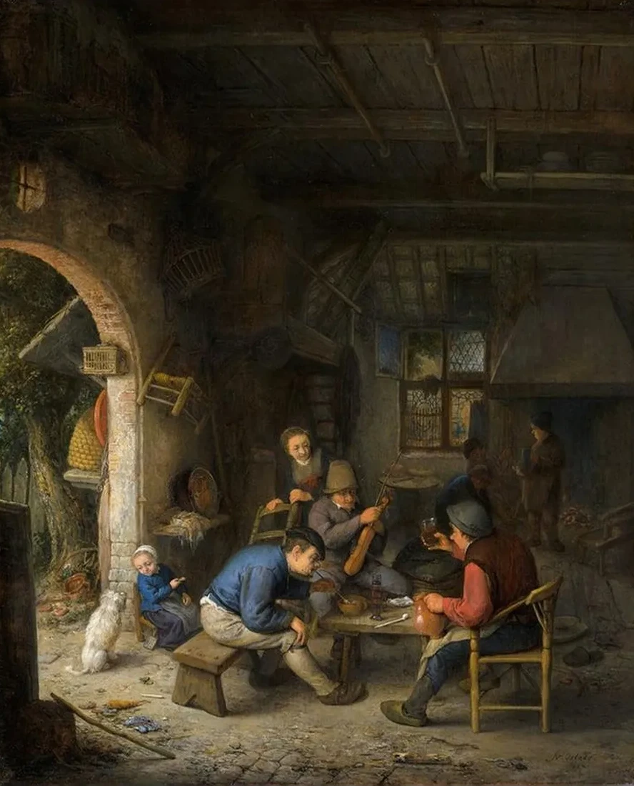 Peasants at an Inn