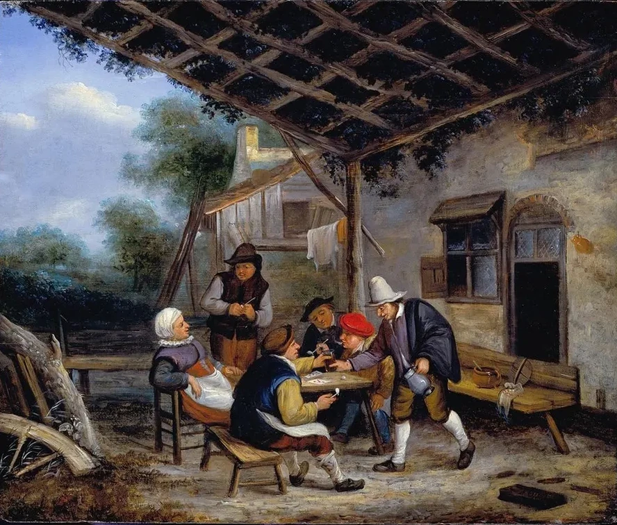 Peasants Drinking