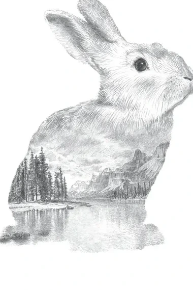 Pencil Rabbit