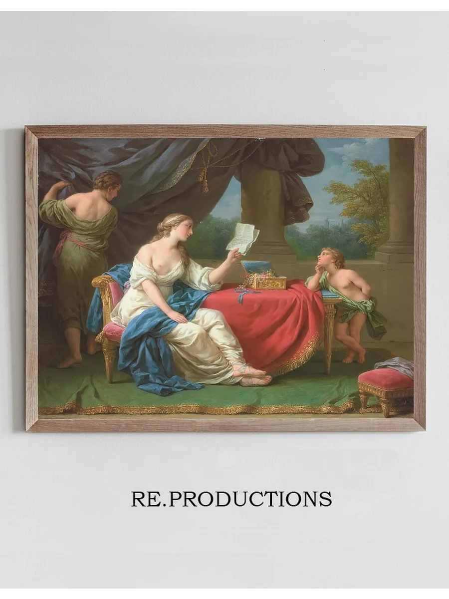 Penelope Reading A Letter From Odysseus