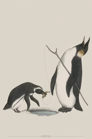 Penguin Fishing