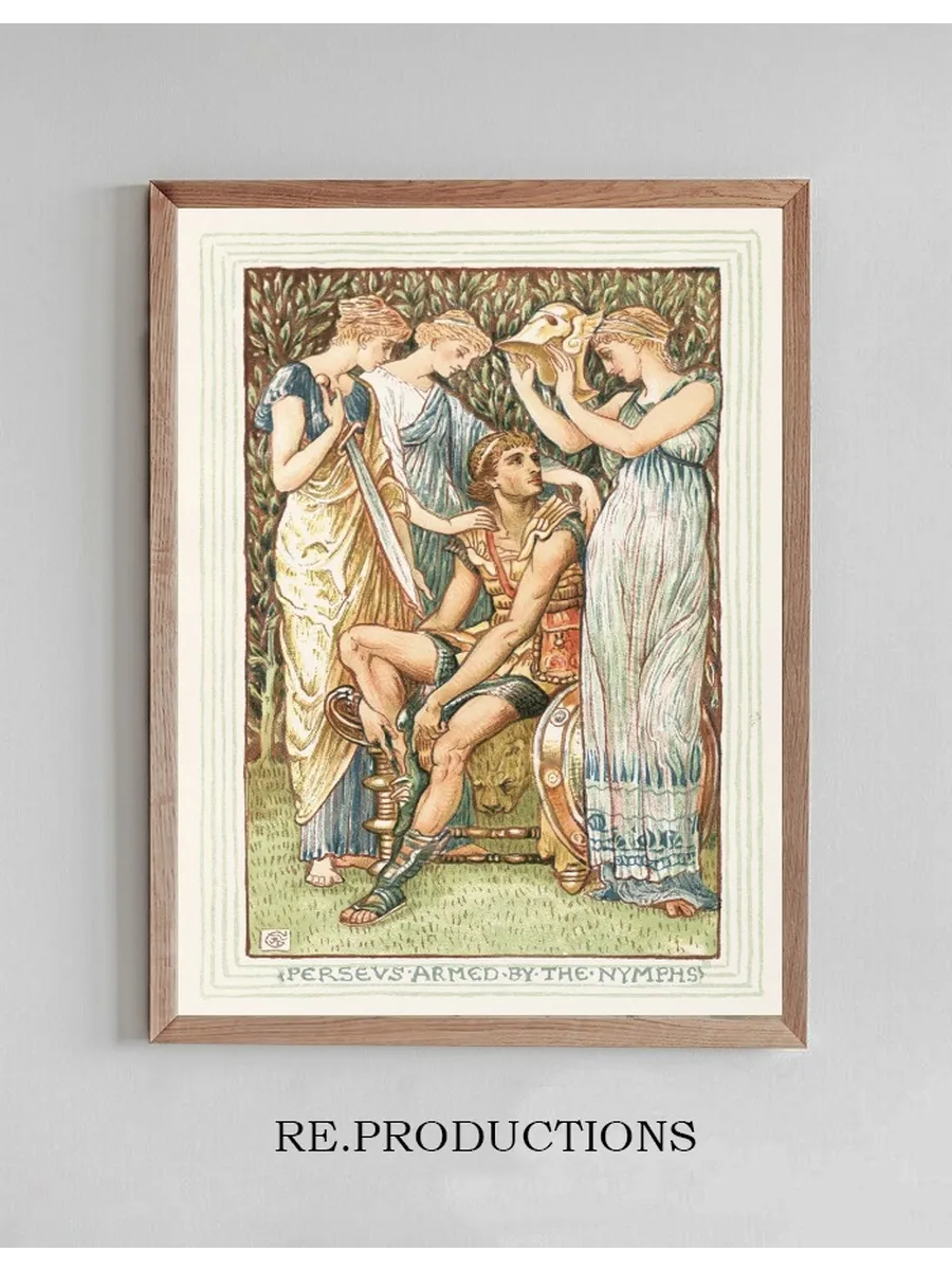 Perseus Armed by the Nymphs