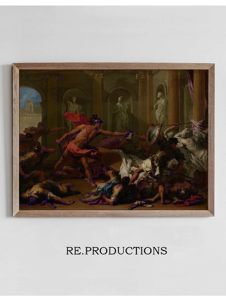 Perseus Confronting Phineus With The Head of Medusa