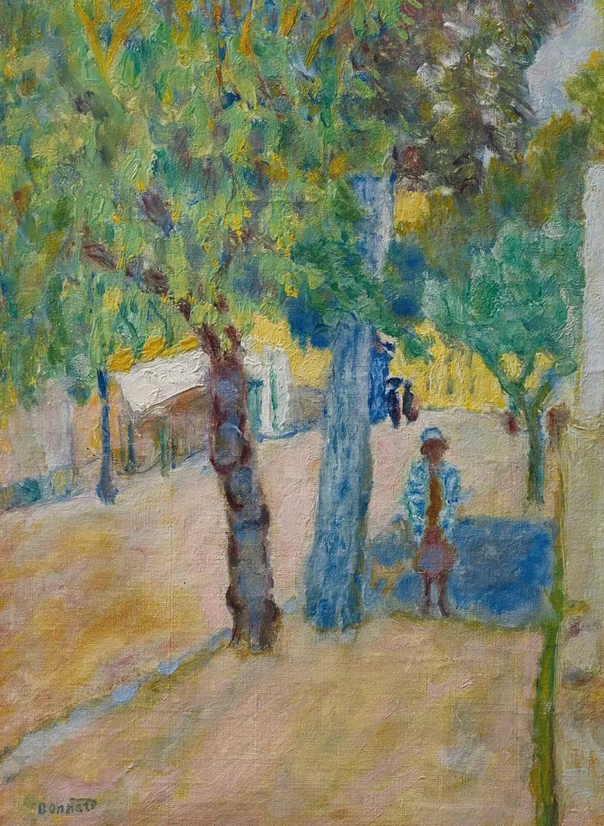 Personnage Sous Un Arbre