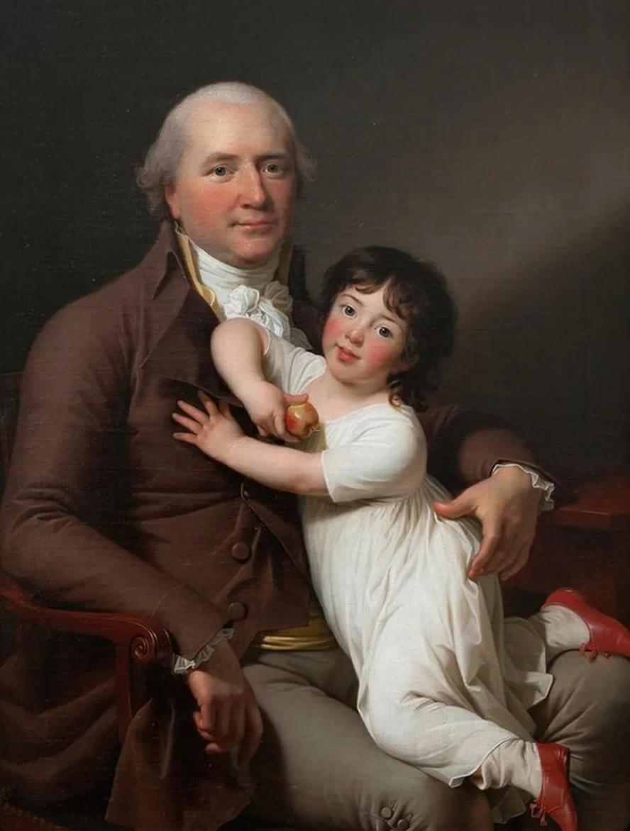 Peter Tutein with his Youngest Son Louis Alexander