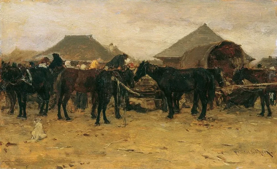 Pferdemarkt in Szolnok I