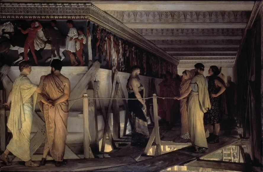 Pheidias And The Frieze Of The Parthenon